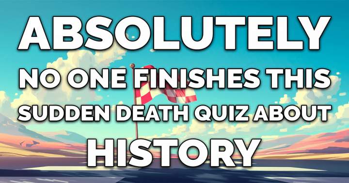 Banner for 'Surprise Demise History Quiz'