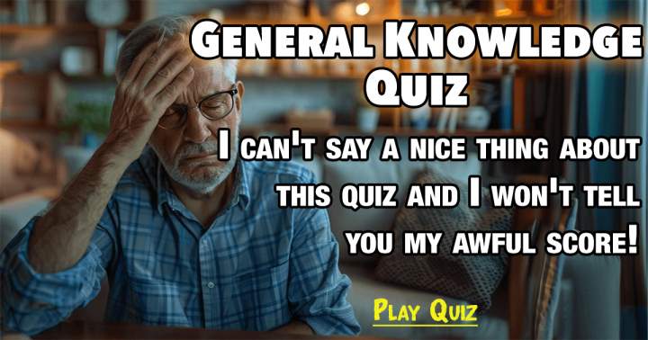 Banner for Quiz on General Knowledge