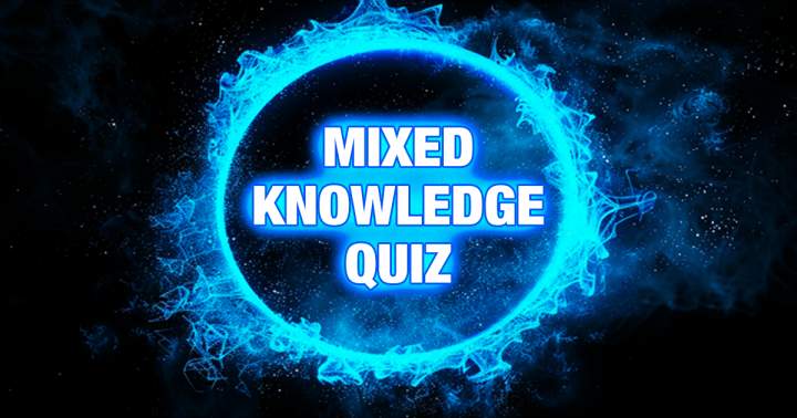 Banner for Quiz on Varied Knowledge