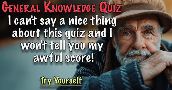 Banner for 'Fresh General Knowledge Quiz'