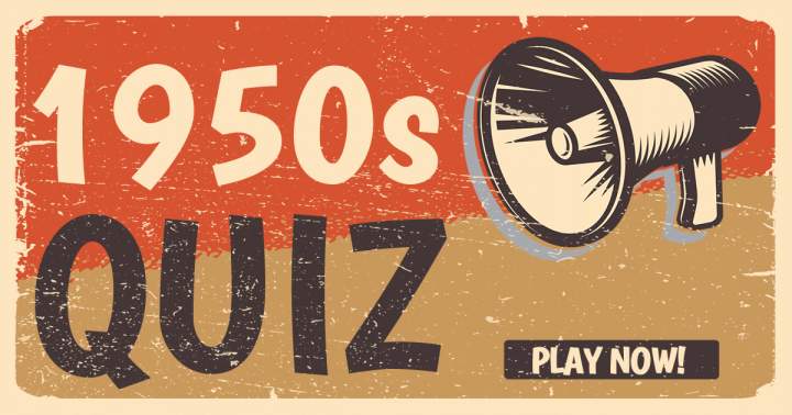 Banner for Quiz from the 1950s