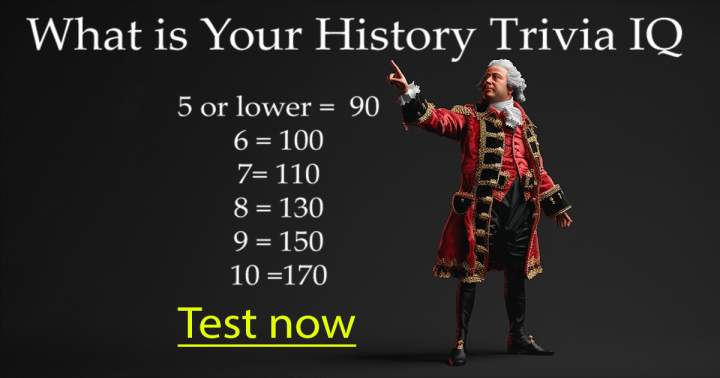 Banner for Historical facts quiz