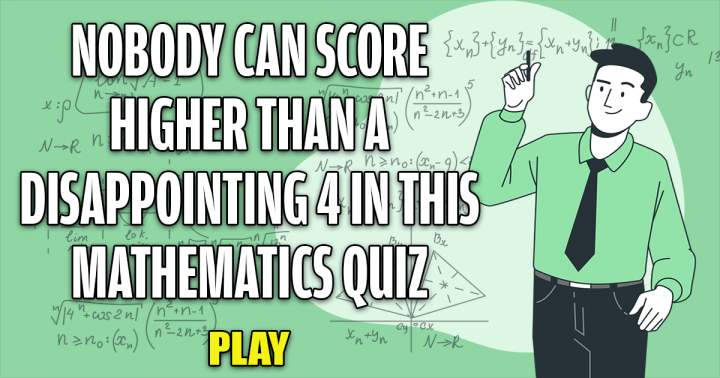 Banner for Quiz on Mathematics.