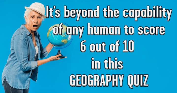 Banner for Geography Quiz that will test your knowledge