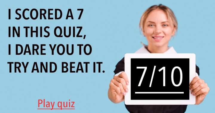 Banner for Quiz on a Variety of Topics