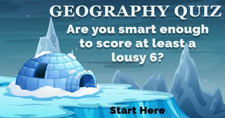 Banner for Quiz on Geography