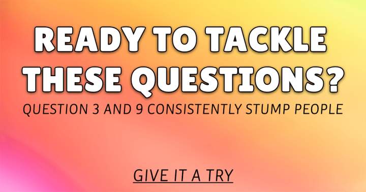 Banner for Quiz on General Knowledge