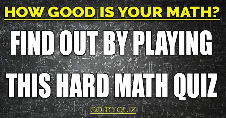 Banner for Math Examination