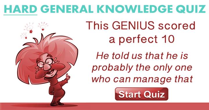 Banner for General Knowledge Quiz that will test your skills.