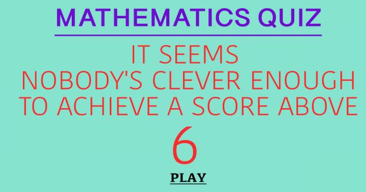 Banner for Quiz on Mathematics.