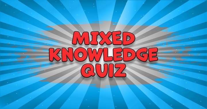 Banner for Quiz of varied knowledge