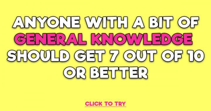 Banner for Quiz on General Knowledge