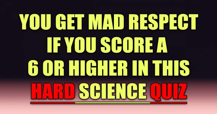 Banner for Challenging Science Quiz