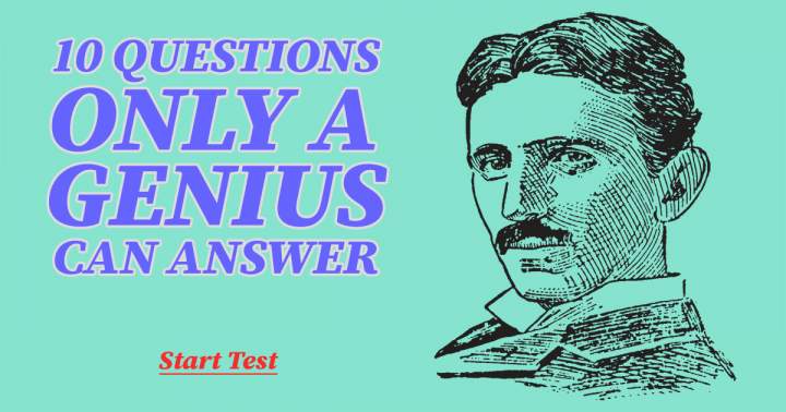 Banner for Do you consider yourself a genius?