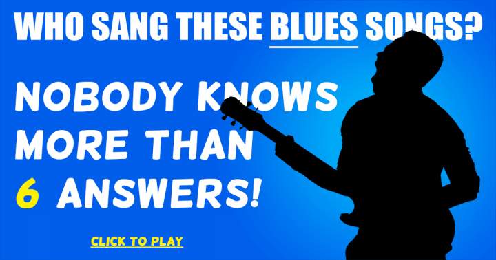 Banner for Can you tell me the singers of these blues songs?