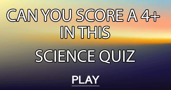 Banner for Do you have the intellect to tackle this Science Quiz?