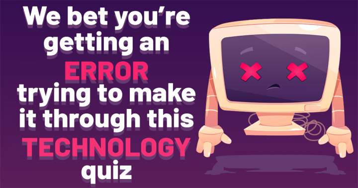 Banner for Technology Quiz