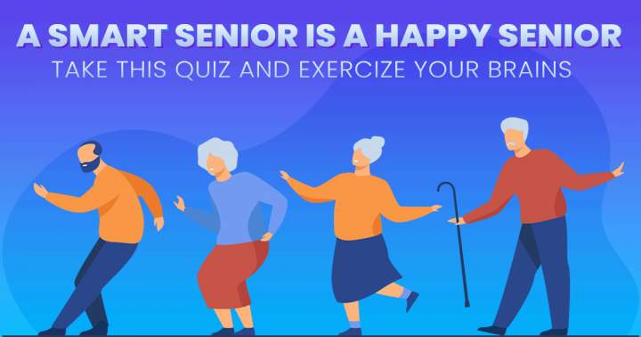 Banner for Only seniors can achieve a decent score on this quiz.