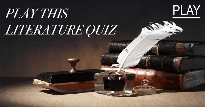 Banner for Are you up for a challenging literature quiz?