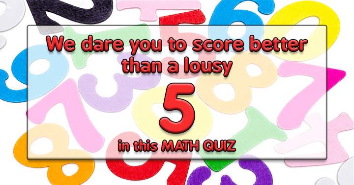 Banner for Math Quiz