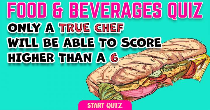 Banner for Culinary and Drinks Quiz