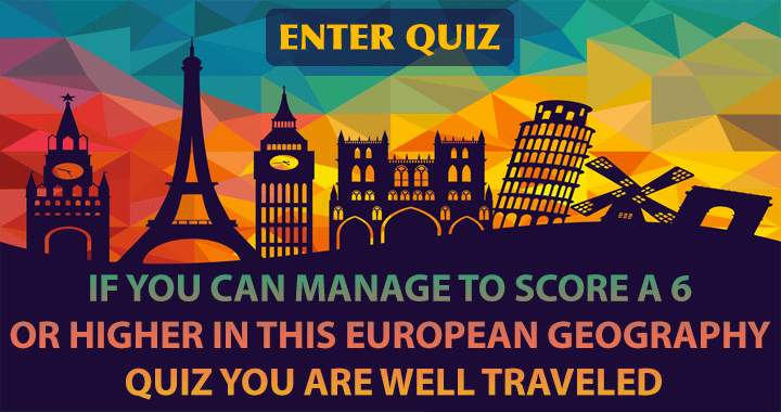 Banner for Only those who have traveled extensively will achieve a score of 6 or higher!