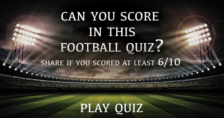 Banner for Are you able to achieve a high score on this Football Quiz?