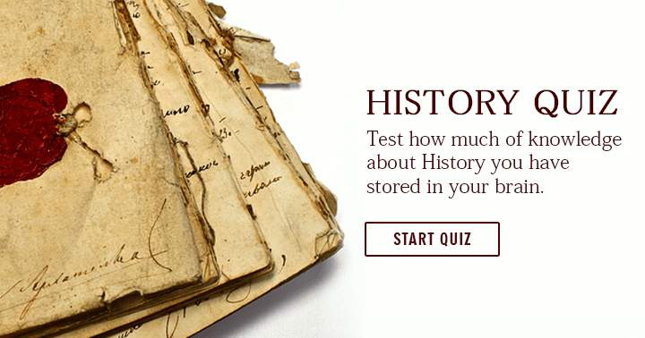 Banner for Challenging History Trivia Quiz