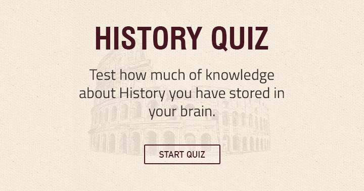 Banner for This quiz will captivate history enthusiasts.