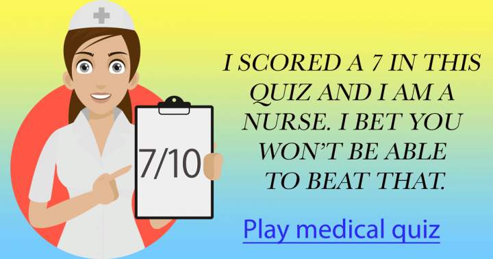 Can you beat the score of this nurse?