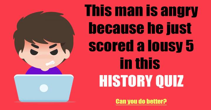 Banner for Historical Trivia Test