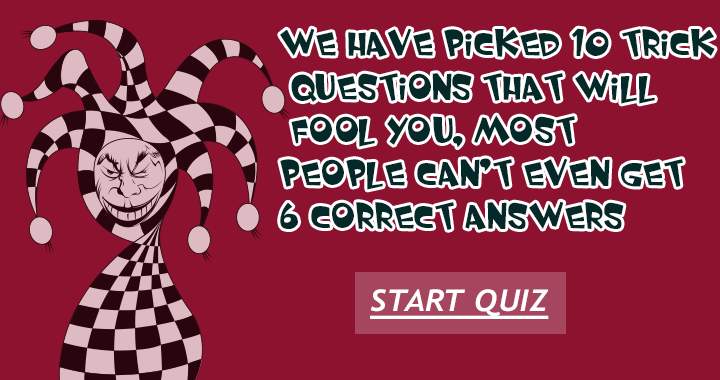 Banner for The quiz designed to trick you.