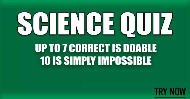 Banner for Fascinating Science Trivia Quiz