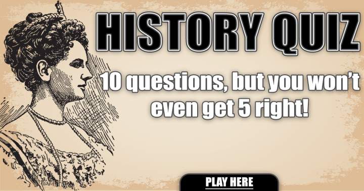 Banner for Historical Trivia Test