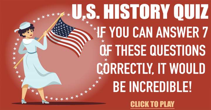 Banner for American History Test