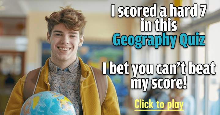 Banner for Geography Quiz