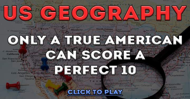 Banner for American Geography Quiz