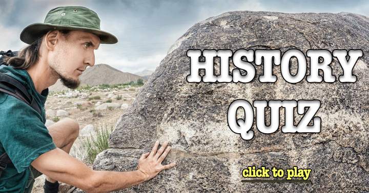 Banner for Historical Trivia Test