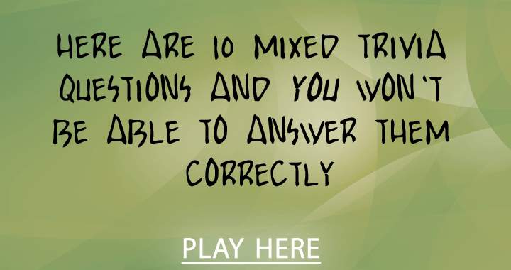 Banner for 10 Puzzling Questions Guaranteed to Baffle You