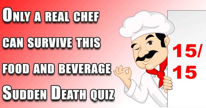 Food and Beverage Sudden Death Quiz