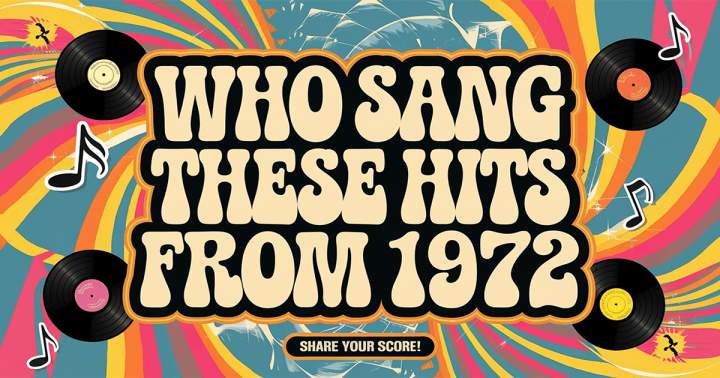 Banner for Who Sang These Hits From 1972?