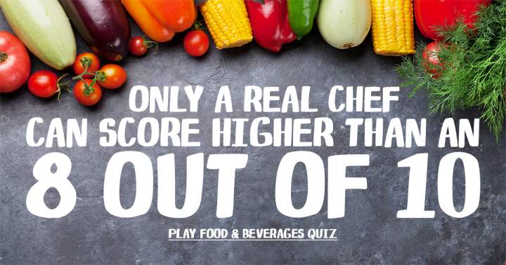 Food & Beverages Quiz