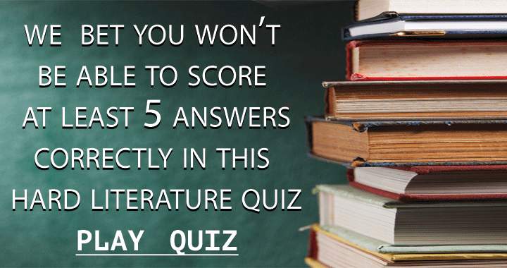 Literature Quiz