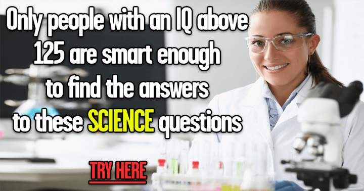 HARD Science Quiz