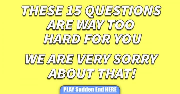 Banner for Sudden End Quiz