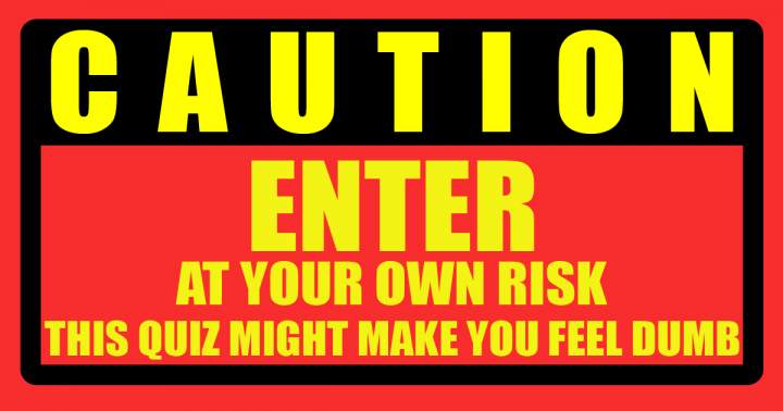 Banner for Enter at your own risk