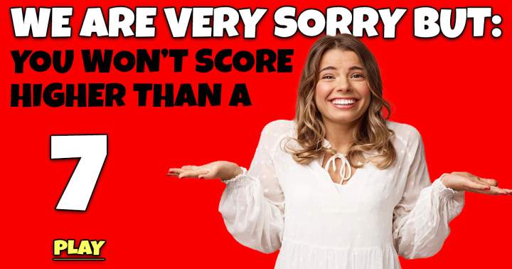 Banner for We are very sorry for this quiz