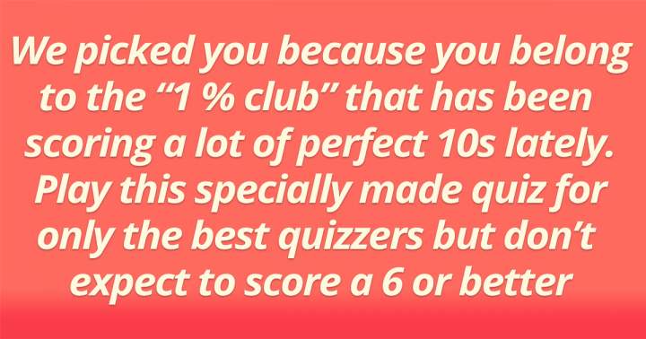 Banner for 1% Club Trivia Quiz