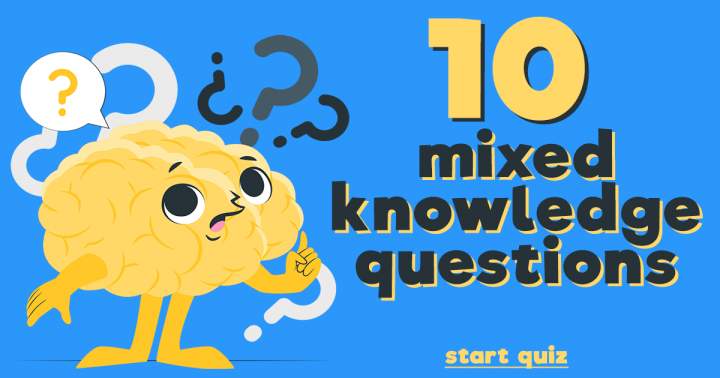 Banner for 10 Mixed Knowledge Questions